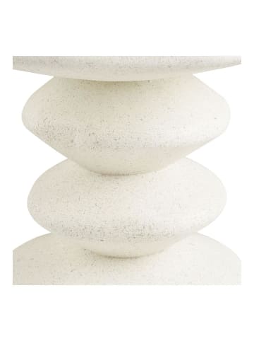 ebuy24 Couchtisch Inge Weiß 36 x 36 cm