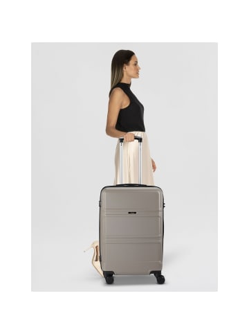 benzi 5739 4 Rollen Trolley M 66 cm grau