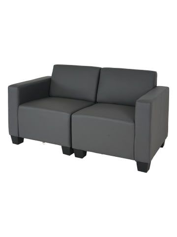 MCW Modular 2-Sitzer Sofa Moncalieri, Dunkelgrau