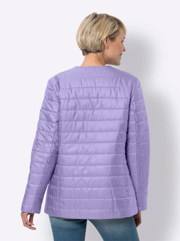 Sieh an! Steppjacke in lavendel
