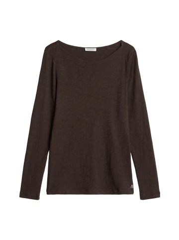 Marc O'Polo U-Boot-Longsleeve regular in Black Cherry
