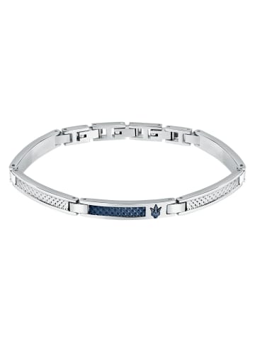 Maserati Herren-Armband Edelstahl Iconic Silber