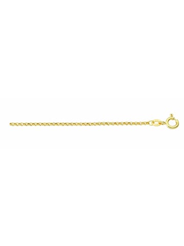 Adeliás Damen 333 Gold Erbs Halskette Ø 1,5 mm in gold