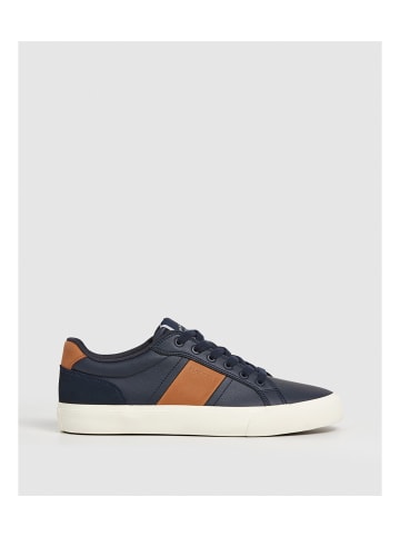 Hackett London Sneakers Blake in Marine