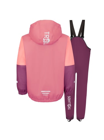 Trollkids Winter Regenset Odda in deep ruby