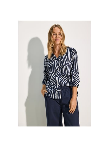 Cecil Langarmbluse in universal blue