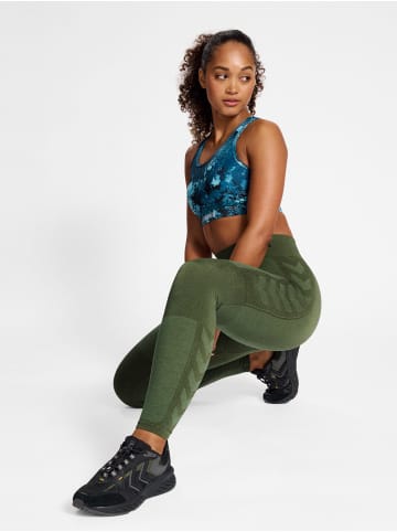 Hummel Leggings Hmlclea Damen in CLIMBING IVY/BEETLE MELANGE