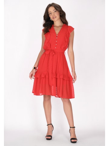 faina Damen Kleid in Rot