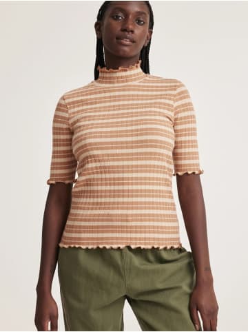 Odd Molly Polo shirt Kelly in COYOTE BROWN