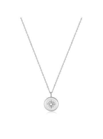 Ania Haie Halskette The Star Coin Pendant in silber