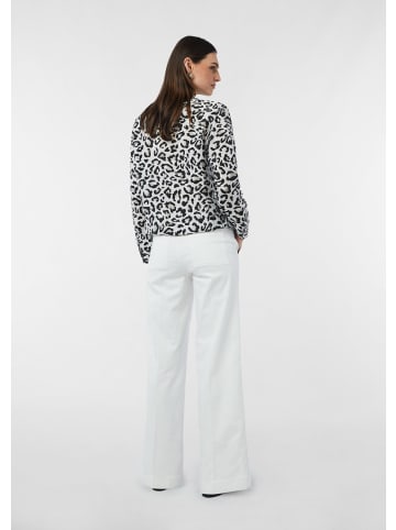 comma Bluse in 90A8_hellgrau