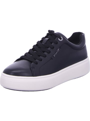 Tamaris Schnürhalbschuh in schwarz