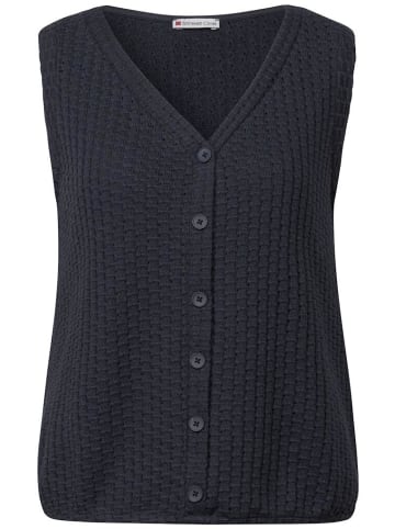 Street One Top in deepwater blue