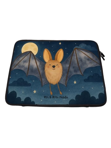 Mr. & Mrs. Panda Laptop Sleeve Fledermaus Flügel Design ohne Spruch in Weiß