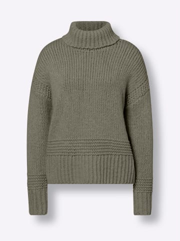 Heine Pullover in khaki