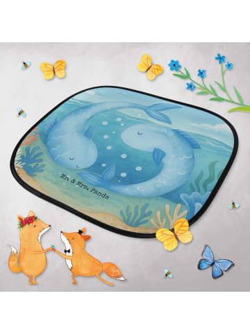 Mr. & Mrs. Panda Hitzeschutz Auto Sternzeichen Fische Design ohn... in Weiß