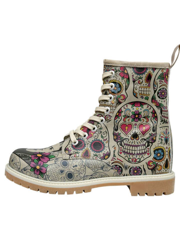 Dogo Longe Boots - Remembrance Of Frida Kahlo 42 in Grau