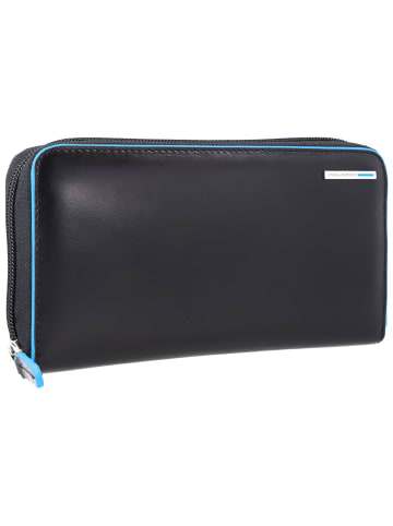 Piquadro Blue Square Geldbörse RFID Leder 19 cm in schwarz