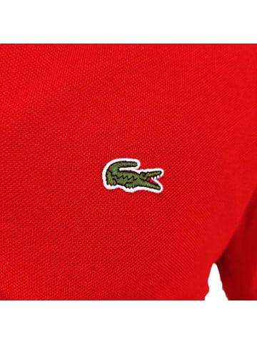 Lacoste Poloshirt halbarm Classic Fit in Rot