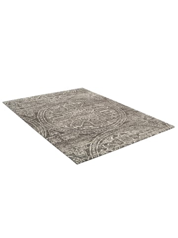Kayoom Wohnzimmer Teppich – Kurzflorteppich Davis 425 in grau - rechteckig