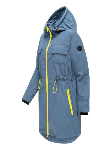 Marikoo Kurzmantel Trüffelbonbon 16 in Dusty Blue