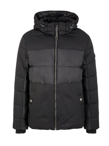 Tom Tailor Pufferjacke in schwarz