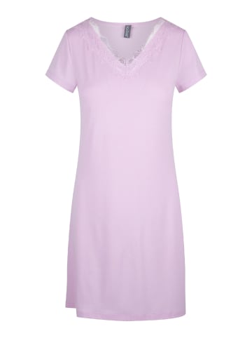 Linga Dore Kleid Pyjama in Pink lavender