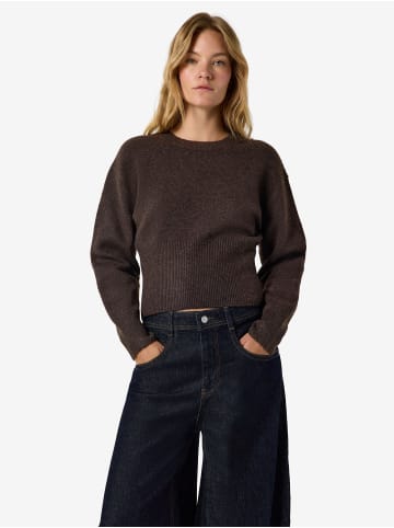 Noisy may Strickpullover in Chocolate Brown1