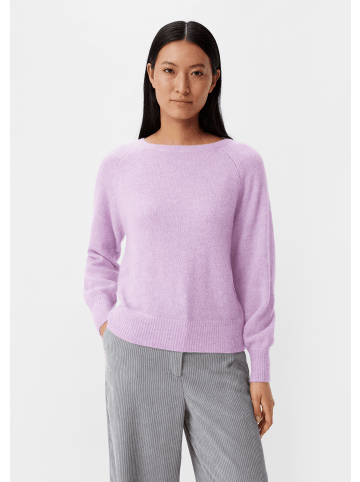 comma Strickpullover langarm in Lila