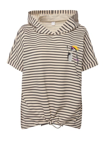 LAURASØN Sweatshirt in dunkelgrau