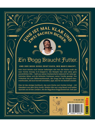 Panini Verlags GmbH Snoop Dogg: Vom Gangsta zum Gourmet | Tightes Essen aus der Küche des Boss Dogg