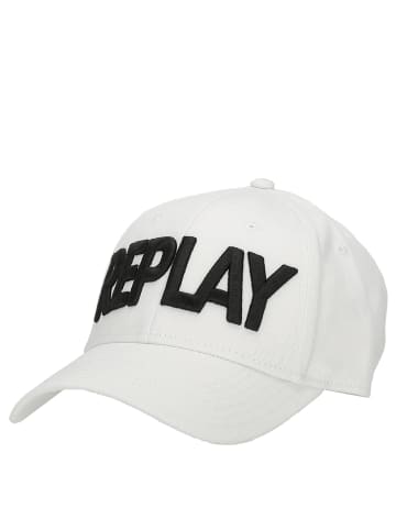 Replay Men's Accessoires -Cap in optical white black