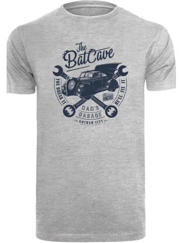 F4NT4STIC T-Shirt DC Comics Batman Dad's Garage in grau meliert