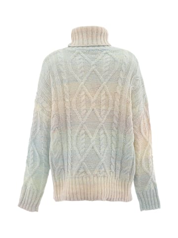 myMo Rollkragenpullover in BLAU MINT