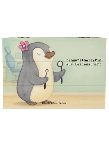 Mr. & Mrs. Panda Aufbewahrungsbox Zahnarzthelferin Leidenschaft ... in Weiß