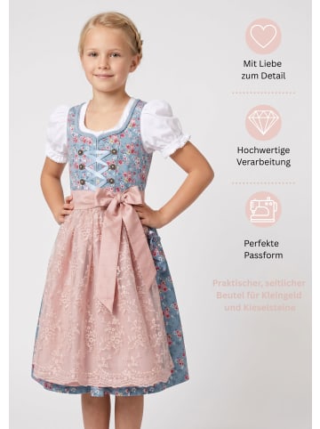 Nübler Kinderdirndl 3-teilig Jule in Blau