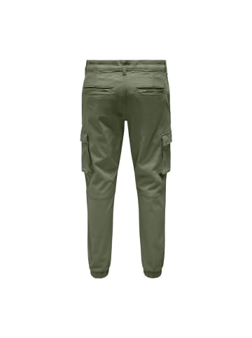 Only&Sons Hose in Deep Lichen Green
