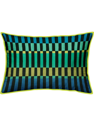 Erwin Müller Nicky-Velours, Samt Kissenhülle in petrol