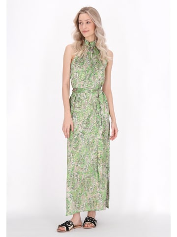 IZIA Women Dress in green multicolor