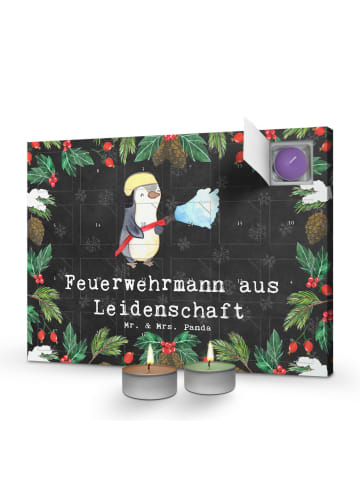 Mr. & Mrs. Panda adventskalender kerzen Feuerwehrmann Leidenscha... in Kreidetafel