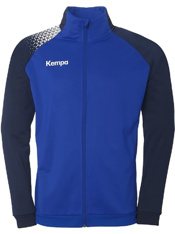 Kempa Trainingsjacke "Ambition 28 Poly Jacke" in Blau