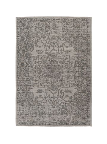 Kayoom Wohnzimmer Teppich – Kurzflorteppich Perry 325 in grün - taupe - rechteckig