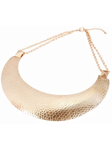 Adeliás Damen Halskette – Ankerkette aus Edelstahl 45 cm in gold