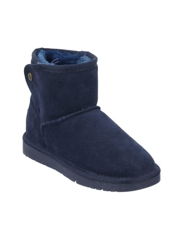BIOSOFT Winterstiefel Mini Button in Blue