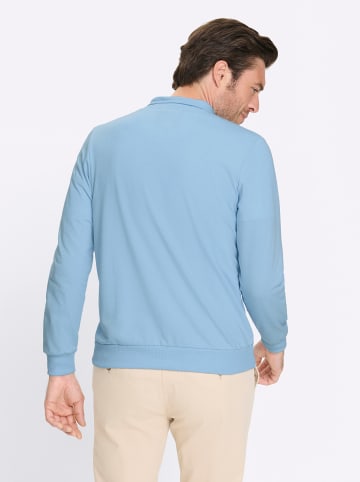 WITT WEIDEN Langarm-Shirt in eisblau-meliert