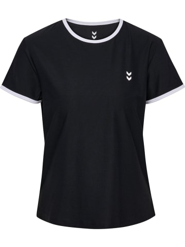 Hummel Sportshirt "Pulse Cima T-Shirt S/S" in Schwarz