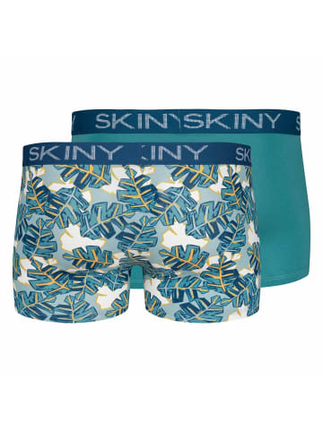 Skiny Boxershort 2er Pack in Türkis