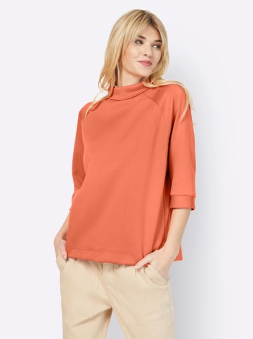 Heine Sweatshirt in papaya