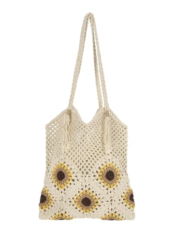 IZIA Women Handbag in Beige