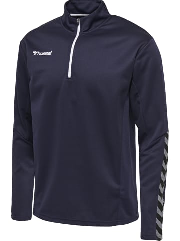 Hummel Halbreißverschluss Sweatshirt Hmlauthentic Kinder in MARINE